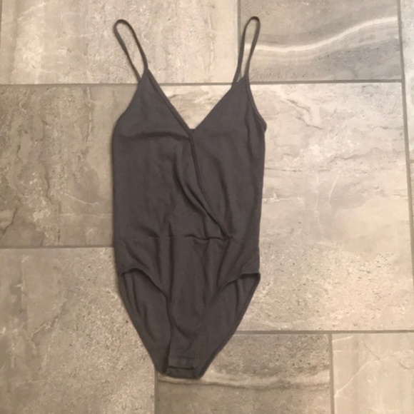 La Hearts Other - L.A. Hearts Gray Bodysuit